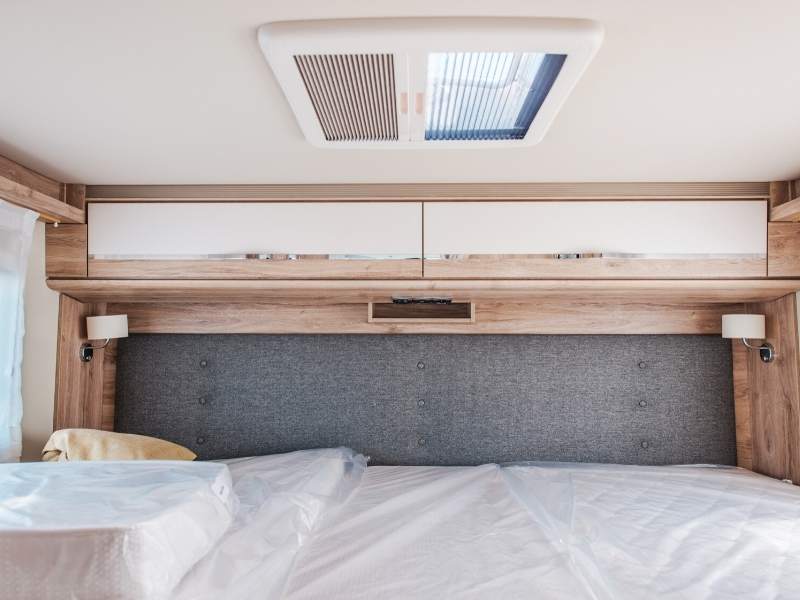 Nice and Comfy Camper Van Bed