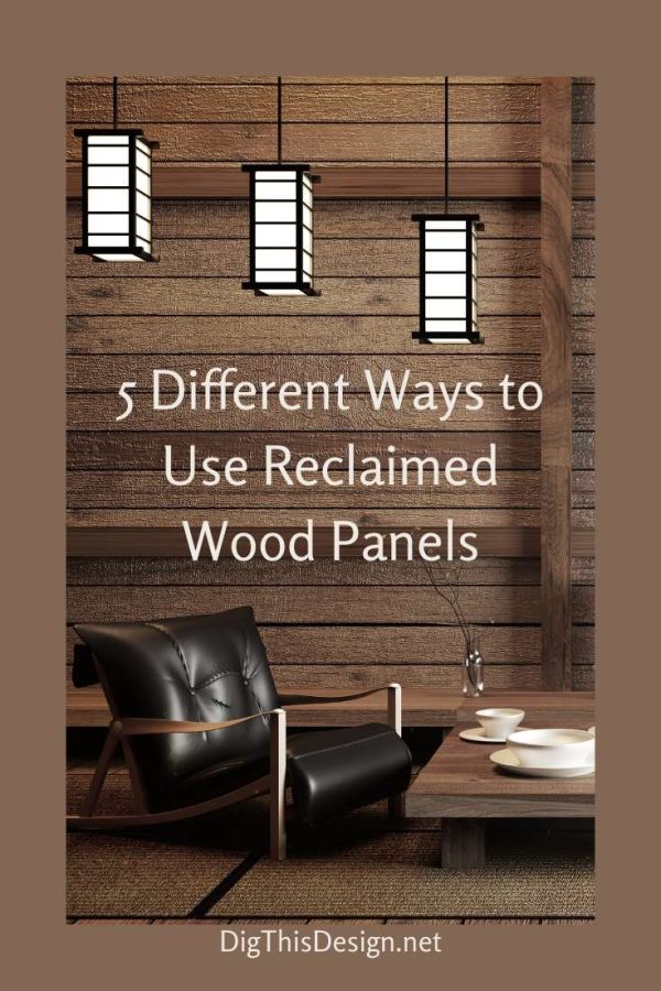 5 Different Ways to Use Reclaimed Wood Panels