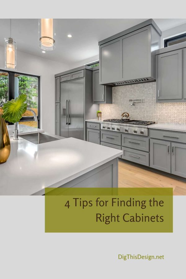 4 Tips for Finding the Right Cabinets