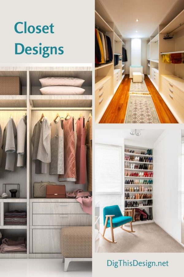 Closet Designs - 5 Designs That Work