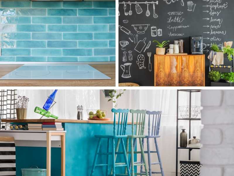 Bold Colorful Kitchens - 3 Ways To Make The Most Impact for Less