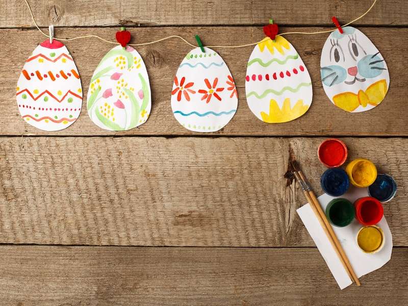 Easter Egg Garland