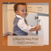 Baby proof cabinets