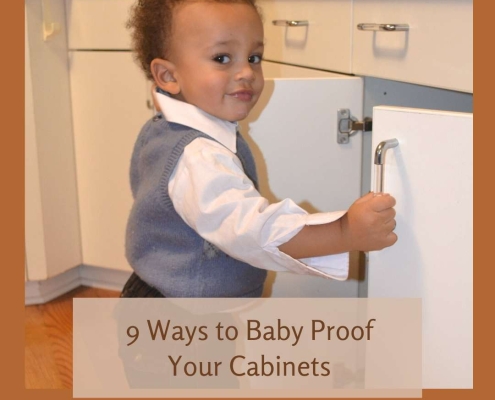 Baby proof cabinets