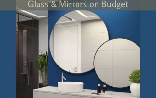 Décor Ideas by Using Glass & Mirrors on Budget