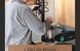 5 Tips for Proper Sump Pump Maintenance