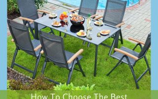 Garden Furniture For Your Outdoor Living Space