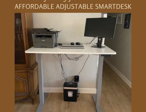 Work Comfortably from Home with an Affordable Adjustable SmartDesk