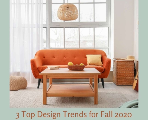 3 Top Design Trends for Fall 2020