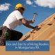Dos and Don’ts of Hiring Roofers