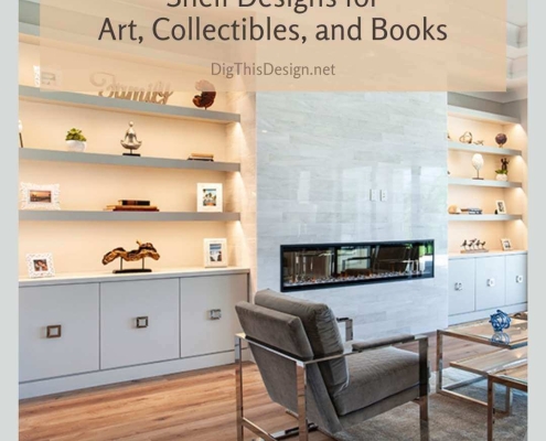 Shelf Designs for Art, Collectibles, and Books