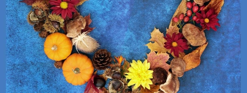 Unique and Colorful Autumn Wreath Ideas