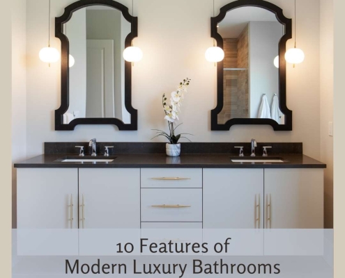 10 Features of Modern Luxury Bathrooms
