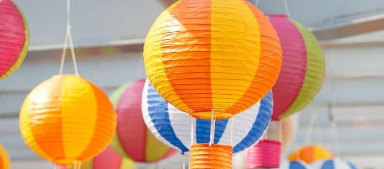 6 Affordable DIY Outdoor Decor Ideas for Your Backyard - Decorate with Paper Lanterns