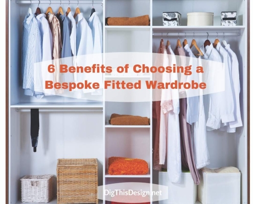 6 Benefits of Choosing a Bespoke Fitted Wardrobe
