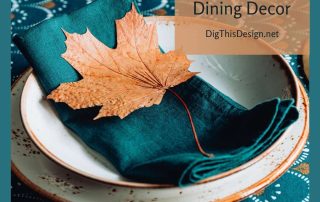 Fantastic November Dining Decor