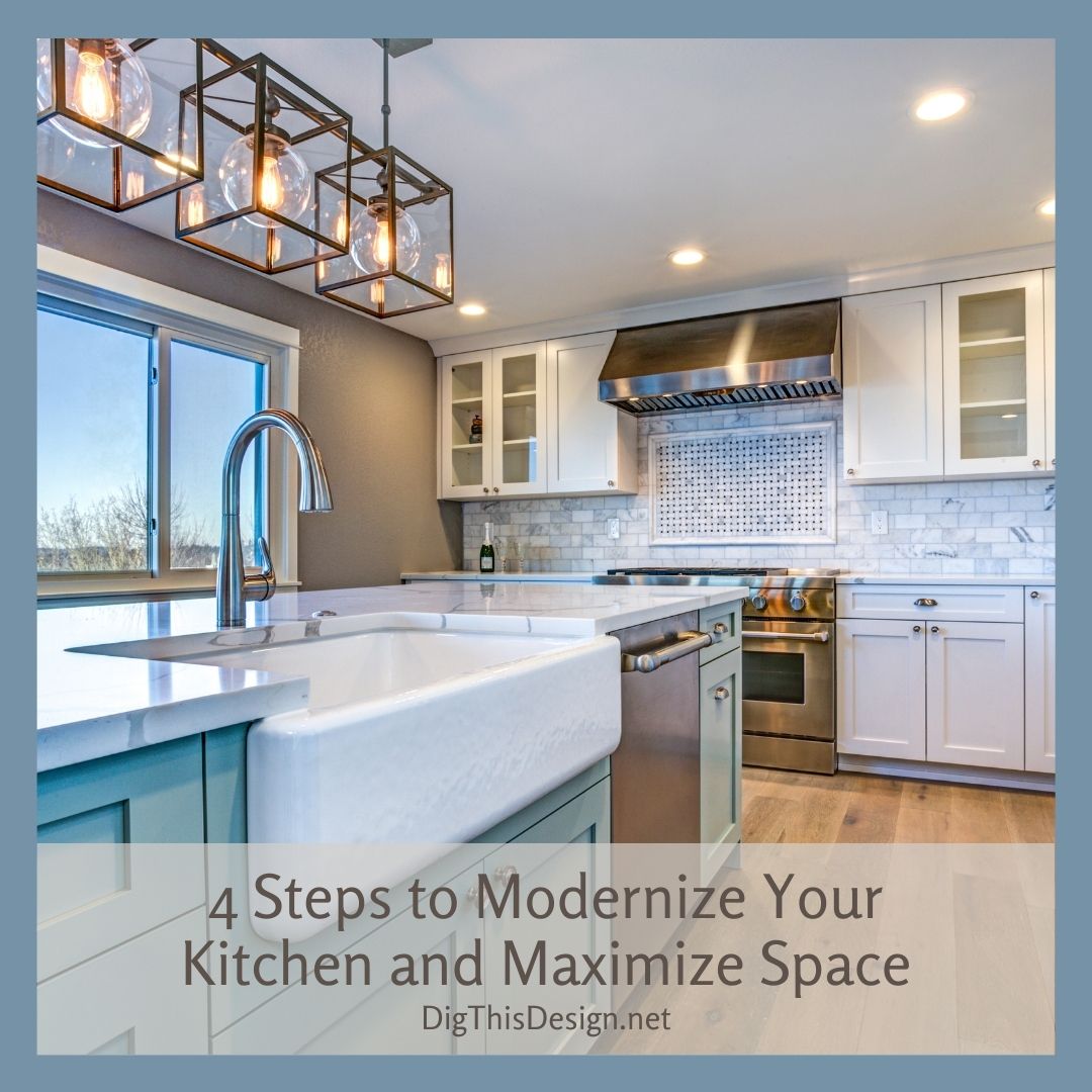 Modernize Kitchen | How to update kitchen without renovating