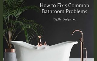How to Fix 5 Common Bathroom Problems(