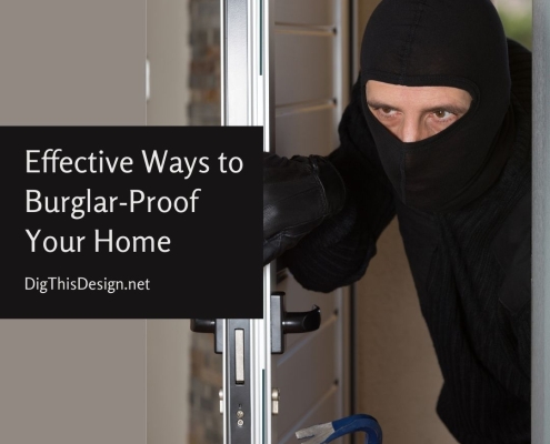 Effective Ways to Burglar-Proof Your Home