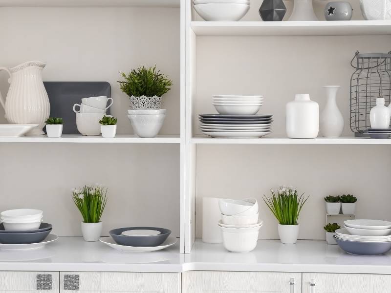 5 Design Ideas For Your Future Kitchen - Open shelves.