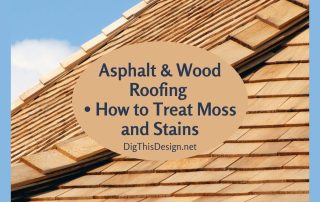 Asphalt & Wood Roofing How to Treat Moss and Stains