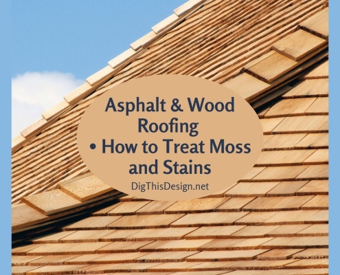Asphalt & Wood Roofing How to Treat Moss and Stains