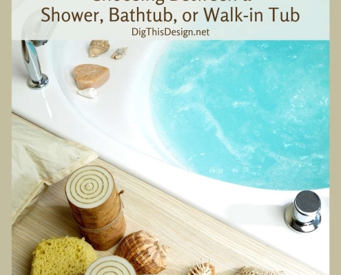 Choosing Between a Shower, Bathtub, or Walk-in Tub
