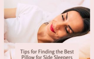 Tips for Finding the Best Pillow for Side Sleepers