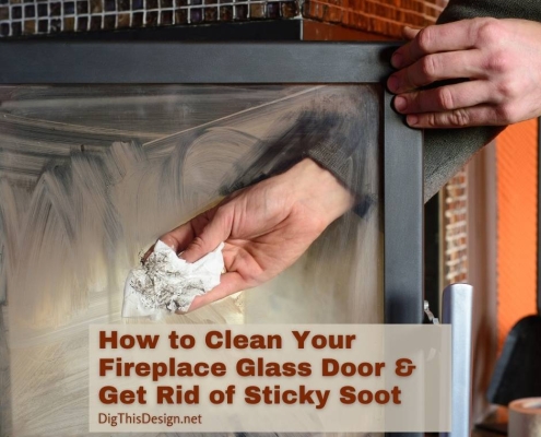 How to Clean Your Fireplace Glass Door