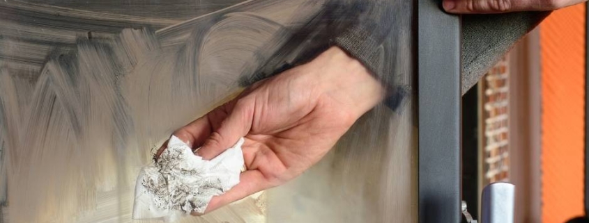 How to Clean Your Fireplace Glass Door