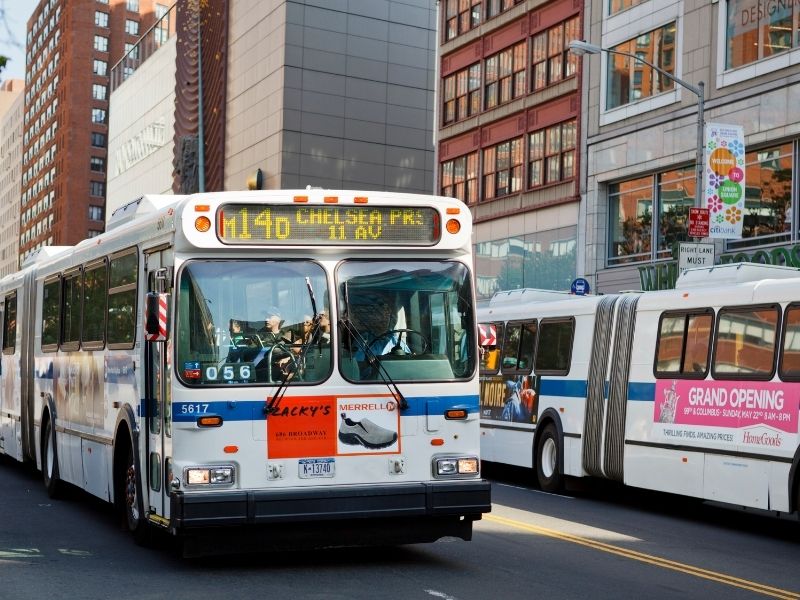 Outdoor Marketing Strategies - ads on city busses.