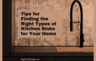 Tips for Finding the Right Types of Kitchen Sinks for Your Home