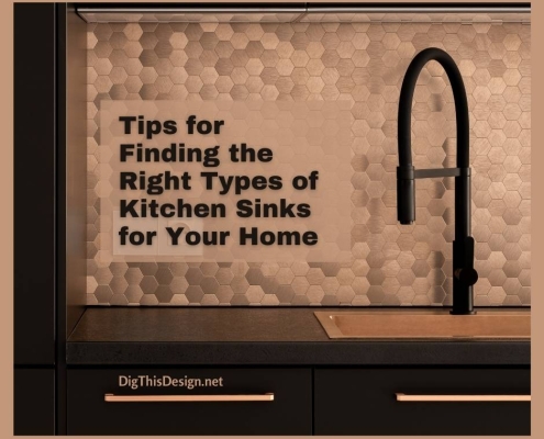 Tips for Finding the Right Types of Kitchen Sinks for Your Home