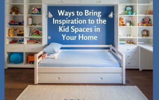 Ways to Bring Inspiration to the Kid Spaces in Your Home - organized kids room with shelves and trundle bed.