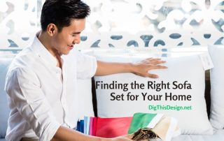 Finding the Right Sofa Set for Your Home - man looking a fabric samples for his new sofa.