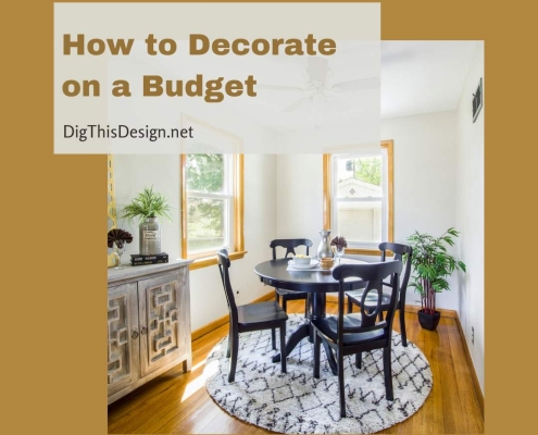 How to Decorate on a Budget