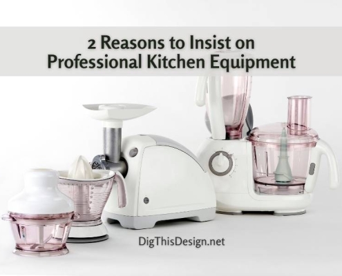 2 Reasons to Insist on Professional Kitchen Equipment