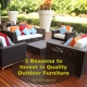 3 Reasons Why You Should Invest In Quality Outdoor Furniture