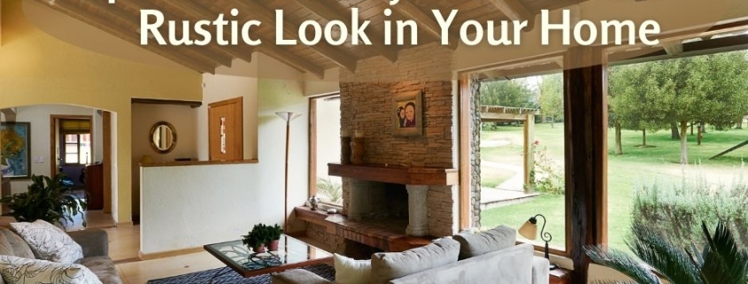 4 Excellent Ways to Create a Rustic Look in Your Home