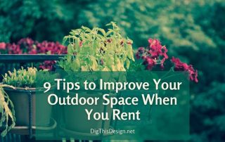 9 Tips to Improve Your Outdoor Space When You Rent