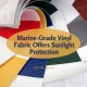 Marine-Grade Vinyl Fabric Offers Sunlight Protection