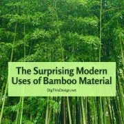 The Surprising Modern Uses of Bamboo Material