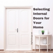 White double interior doors.