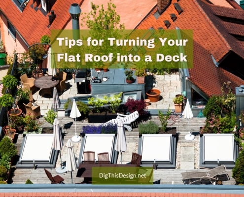 Tips for Turning Your Flat Roof into a Deck This Summer