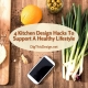 4 Kitchen Design Hacks To Support A Healthy Lifestyle