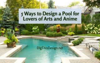 5 Ways to Design a Pool for Lovers of Arts and Anime
