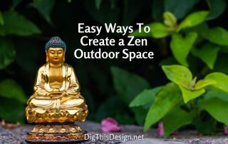 Easy Ways To Create Zen Outdoor Space - Buddha statue