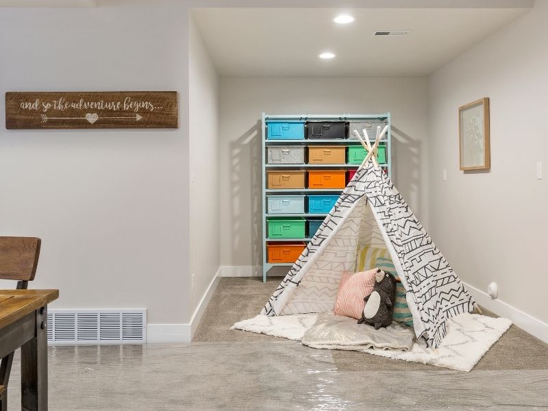 How to Turn Your Basement into a Playroom for Your Kids