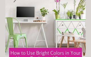 How to Use Bright Colors in Your Home