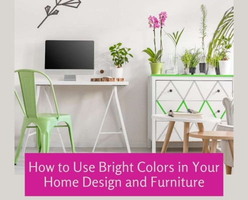 How to Use Bright Colors in Your Home